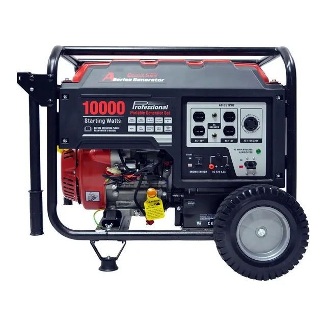 Planta Generador Loncin Lc10000d-as 110/220v. Gasolina