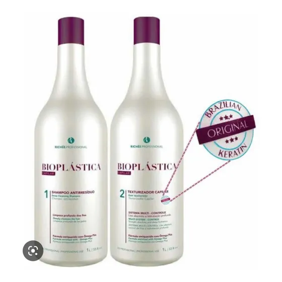Richée Alisado Shock De Queratina Antifrizz Crema 1 Pote
