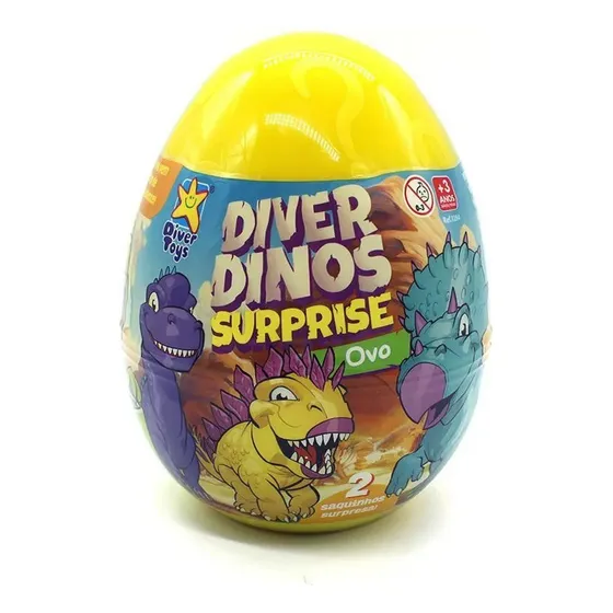 Dinosaurio Diver Surprise Huevo Con Sorpresas Cod Div122
