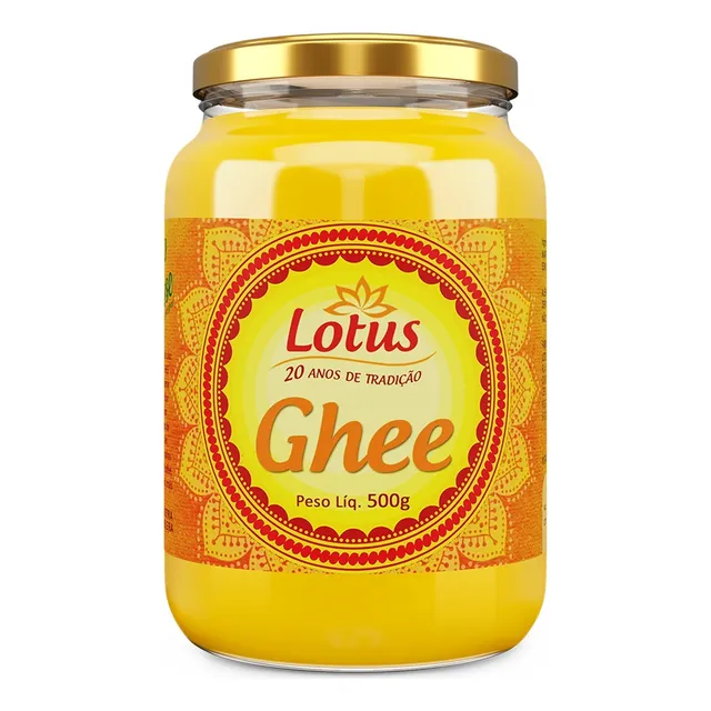 Ghee Lotus 500g Zero Lactose - Culinária Indiana E Ayurveda