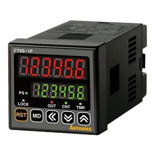 Ct6s-1p4 Contador/temporizador 6 Digitos, 1/16din, 1 Preset 