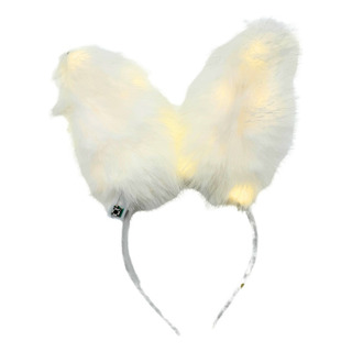 Diadema Conejo Blanca Luces Bride Despedida De Soltera Novia Diadema Conejo Blanca Luces Bride Despedida De Soltera Novia