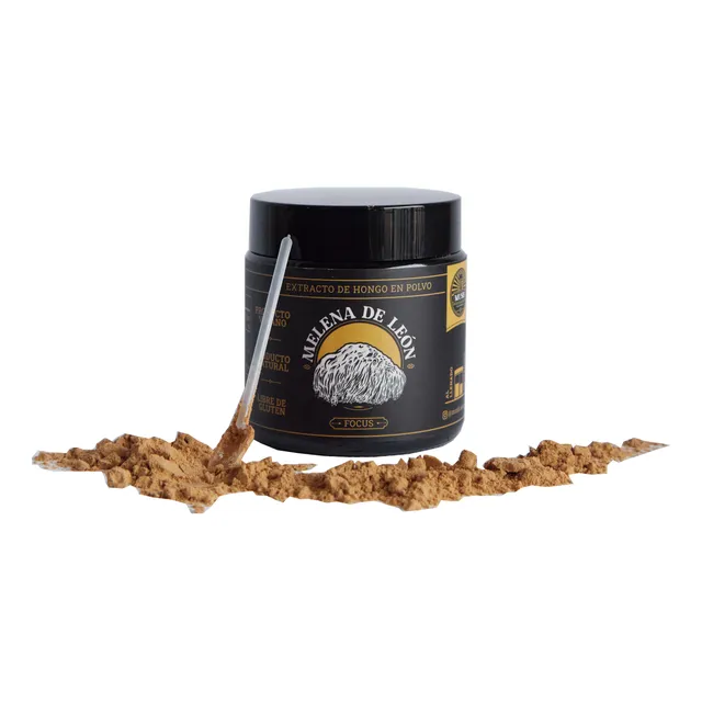 Melena De Leon / Lion's Mane Extracto Polvo Orgánico - 60 G Sin Sabor