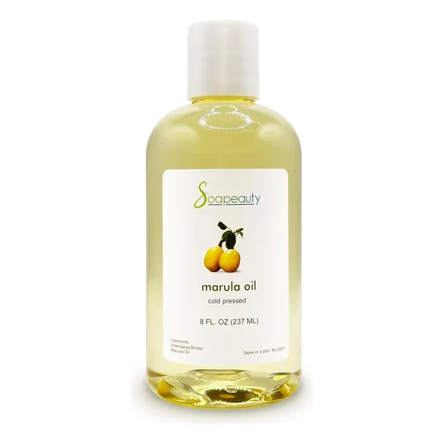 Aceite De Marula Puro Y Natural, Prensado En Frío, Rico En V