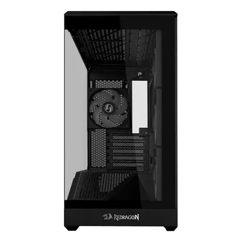 Gabinete Gamer Mid Tower Lian Li Dynamic Razer Edition Preto RGB