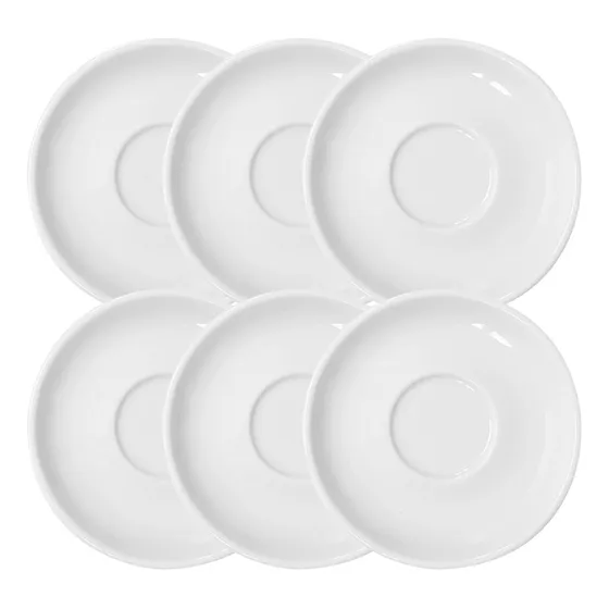 X6 Plato P/taza Té/desayuno Monza, Verbano -bazar Colucci
