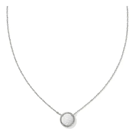 Collar Colgante De Voleibol Kendra Scott En Latón Y Nácar