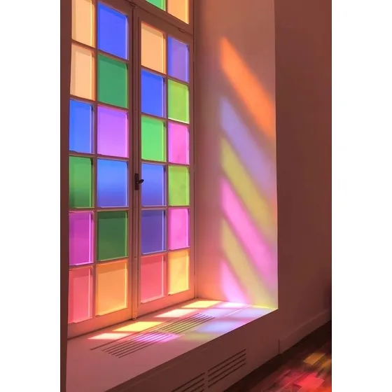 Vinilos Para Vidrios Colores Lisos Traslúcidos 50x100cm