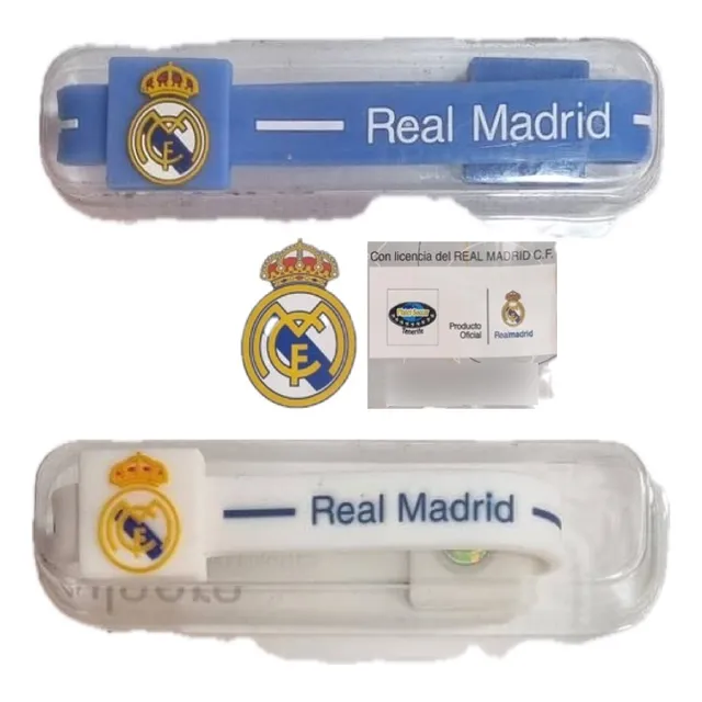 Pulsera De Real Madrid Adulto Original Unidad