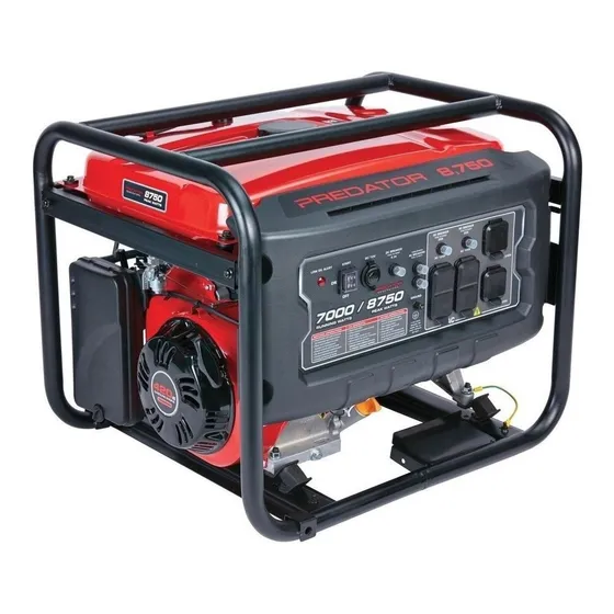 Generador Electrico Portátil Inverter 8750 110/220 Predator