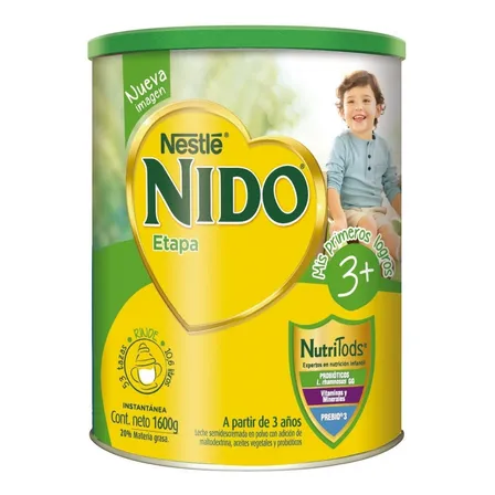 Fórmula En Polvo Nestlé Nido 3+ Protectus 1350g