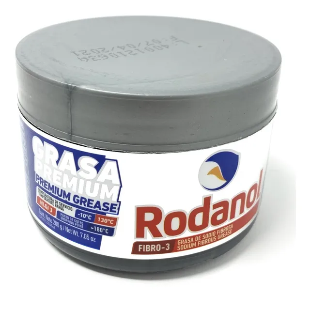 Grasa Roja Rodanol 200g Grasa Fibrosa Rodamientos 