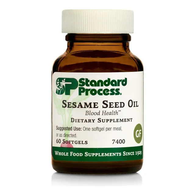 Aceite De Semilla De Sésamo Standard Process 60 Softgel
