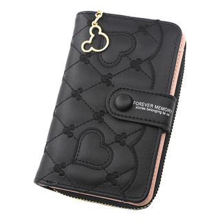 Elegante Cartera Con Cremallera De Longitud Media Para Mujer Elegante Cartera Con Cremallera De Longitud Media Para Mujer