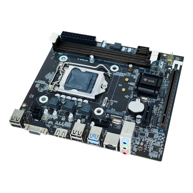 Mother 1150 H81 4ta Gen Ddr3 Pcie Sata Usb3.0 Hdmi Vga New Color Negro