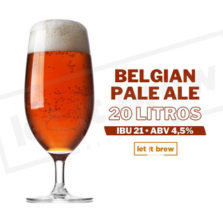 Kit Insumos Receita Belgian Pale Ale 20l + 2 Brindes Kit Insumos Receita Belgian Pale Ale 20l + 2 Brindes