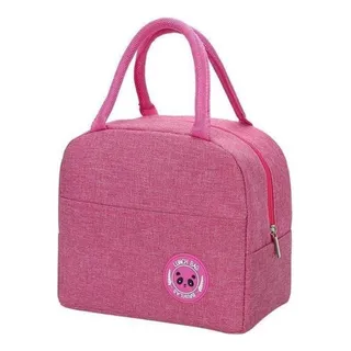 Bolsa Térmica Com Isolamento Térmico Portåtil Marmita Cor Rosa Bolsa Térmica Com Isolamento Térmico Portåtil Marmita Cor Rosa