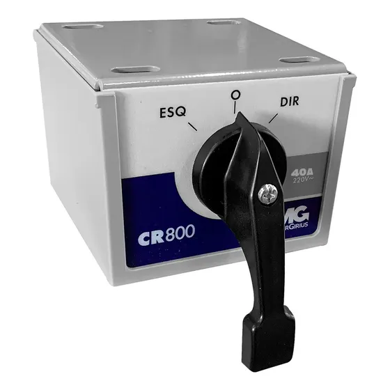 Chave Reversora Alavanca 40a Margirius Cr840 Trifasico