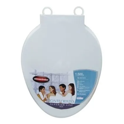 Asiento Elongado Blanco Vca Monte Cristo Poceta Tanque Bajo