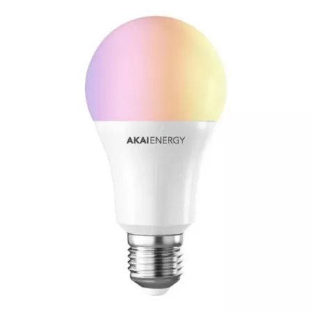 Foco led con Wi-Fi Akai Energy Smart Bulbo color rgb 10W 200V-240V 810lm