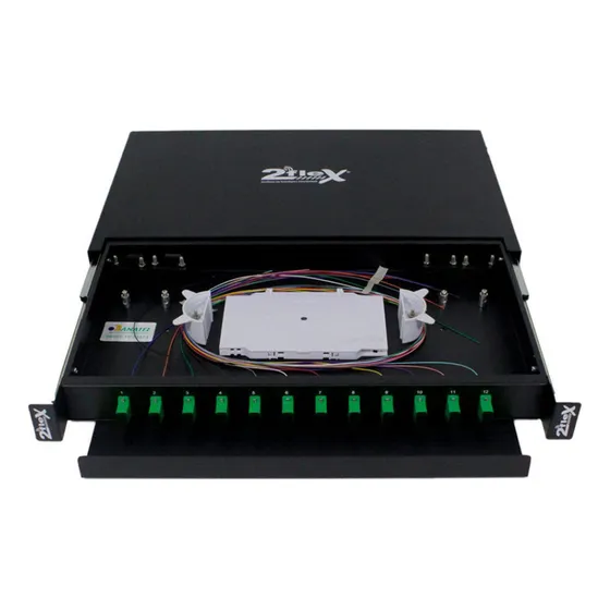 Dio Distribuidor Interno Optico 12fo Sc-apc Completo