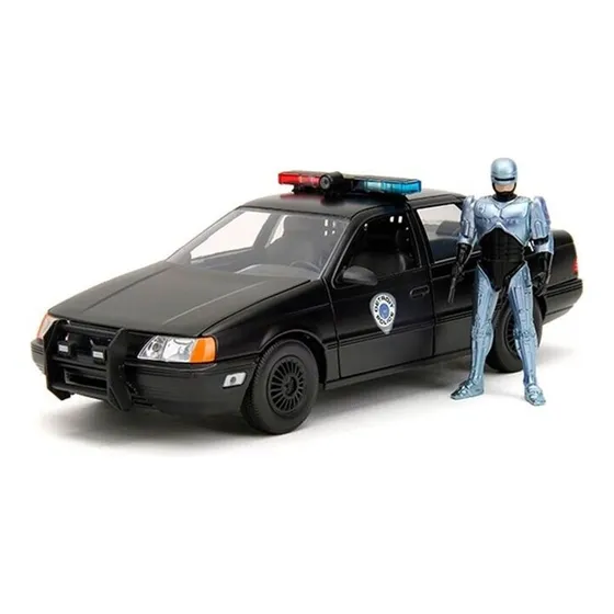 Miniatura Ford Taurus Ocp C/ Figura Robocop 35th 1:24 Jada