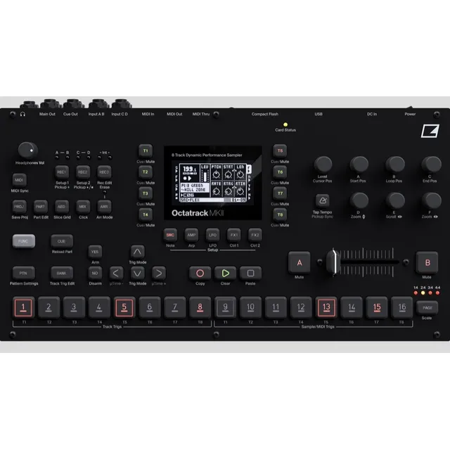 Elektron Octatrack Mk Ii Sampler 8 Pistas Midi Fx Envios