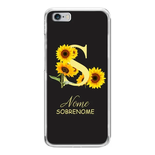 Capinha De Celular Compatível Inicial Girassol Girassóis