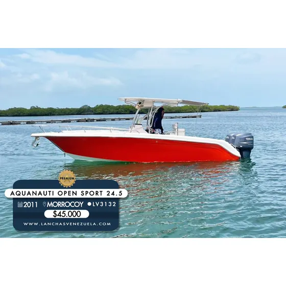 Lancha Aquanauti Open Sport 24.5 Lv3132