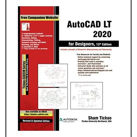 Libro: Autocad Lt 2020 Para Diseñadores, 13ª Edición