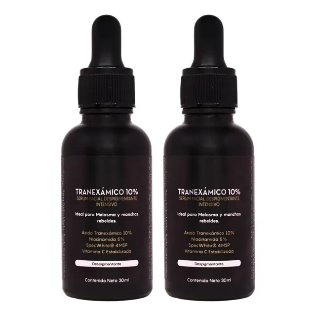 Ácido Tranexámico 10% Para Ojeras, Melasma Y Manchas 2 Pack Todo Tipo De Piel Día