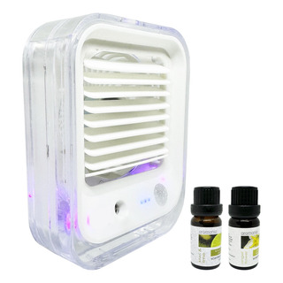 Ventilador Y Humidificador Portátil Con Esencias Aromáticas Ventilador Y Humidificador Portátil Con Esencias Aromáticas