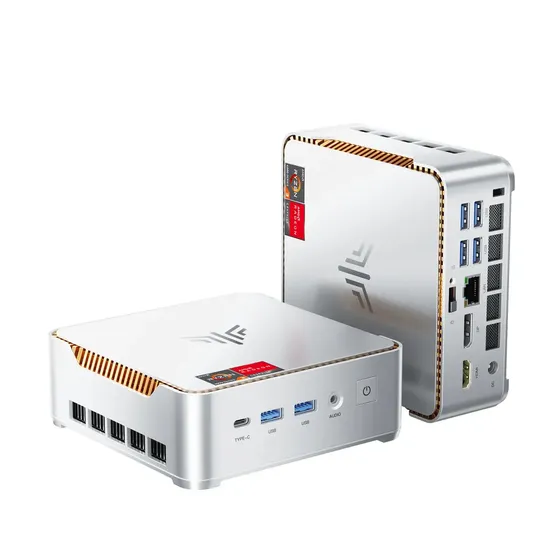 Mini PC KAMRUI P2 AMD Ryzen 7330U 16GB LPDDR4X SSD M.2 256GB Windows 11 Pro WiFi 5 Bluetooth USB-C 4