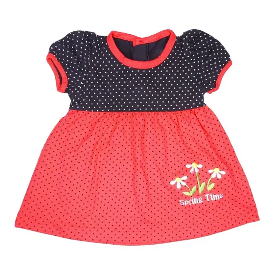 Vestido De Niña 3 Piezas Bebu Spring Time Rojo
