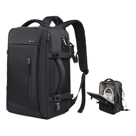 Hardley VIATOR Mochila Para Viaje Notebook 40l Nylon Balistico +usb Color Negro Hardley VIATOR Mochila Para Viaje Notebook 40l Nylon Balistico +usb Color Negro
