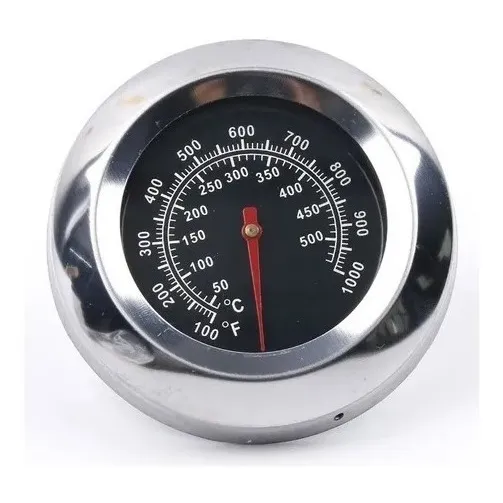 Termómetro Horno Cocina Industrial Acero 0-500 Con Rodela