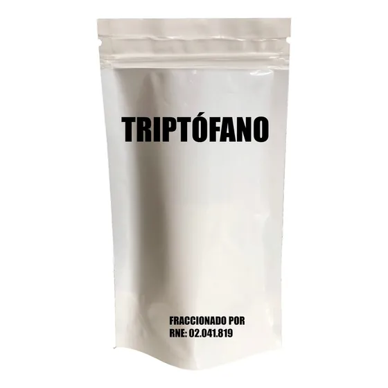 Triptòfano Aminoàcido Puro Grado Usp 250 Gramos Sabor Característico