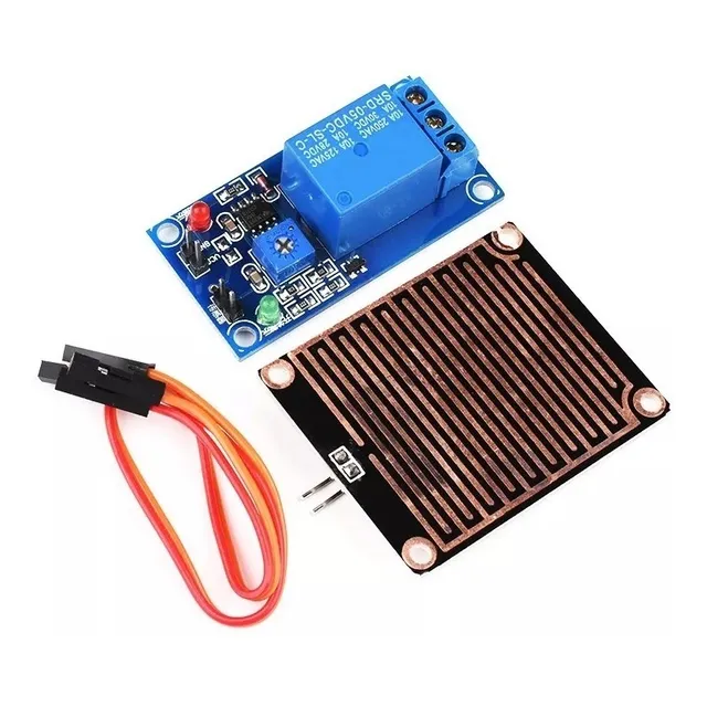 Sensor De Gotas De Chuva E Umidade Com Relé 12v
