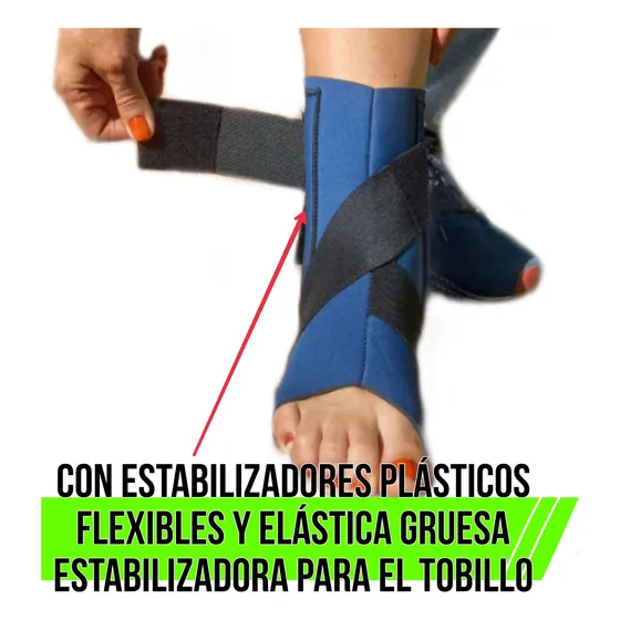 Media Tobillera De Neopreno Triple Refuerzo/ Somos Fábrica