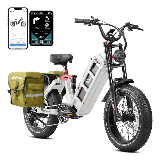 Bicicleta Electrica Pico Milla Largo Alcance Ancho