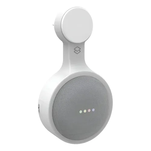 Google Nest Audio com assistente virtual Google Assistant - chalk