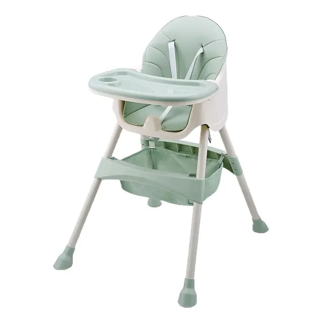 Silla De Comer Bebé 2 En 1 Babymine Menta
