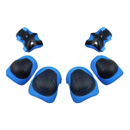 Rodillera Codera Y Muñequera Set De Niños Protectores