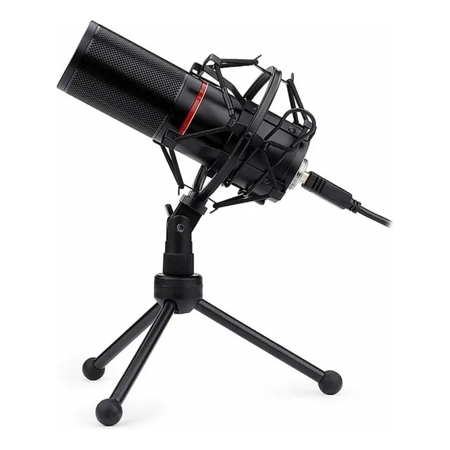 Micrófono Redragon BLAZAR GM300 Condensador Cardioide color negro