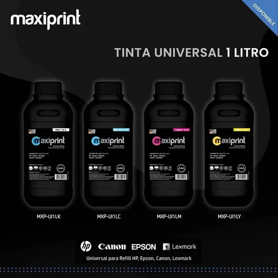 Tinta Para Cartuchos Y Sistema  Continuo Hp Epson Canon 