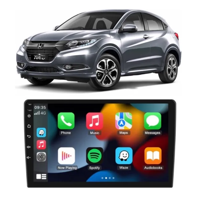Multimedia 9 Android 12 Con 2gb  Honda Hrv Wifi Gps Cámara
