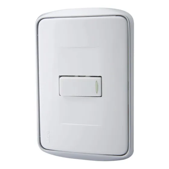 Interruptor Sencillo Ultra Blanco Ciles