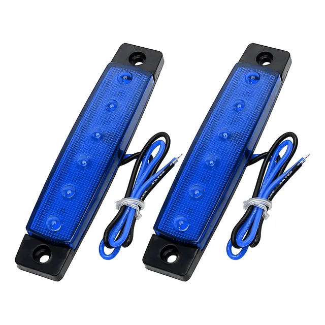Kit 2 Luzes Led 12v Veicular Carro Caminhão Barco Lancha