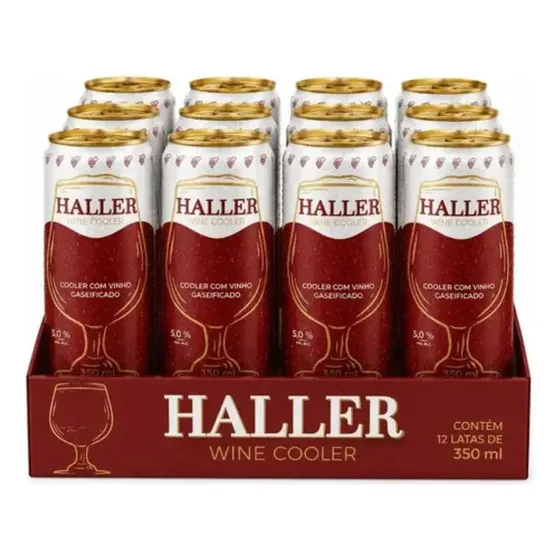 Cerveja De Vinho Doce Lata 350ml - Pack 12 Envios 24h
