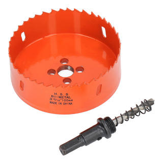 Sierra Perforadora Bimetálica 3-15/16 (100 Mm) Hss Heavy Dut Sierra Perforadora Bimetálica 3-15/16 (100 Mm) Hss Heavy Dut